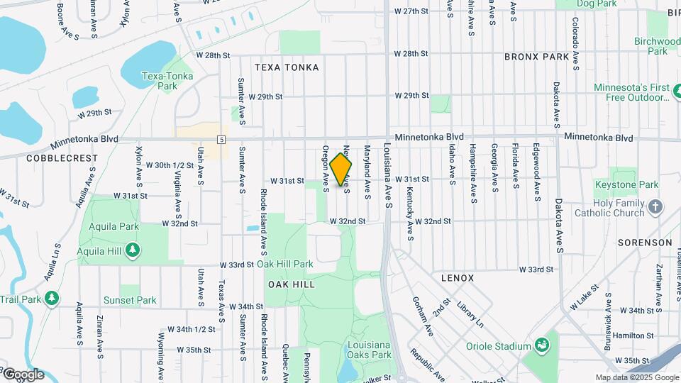 3112 Nevada Ave S Map and Location Details