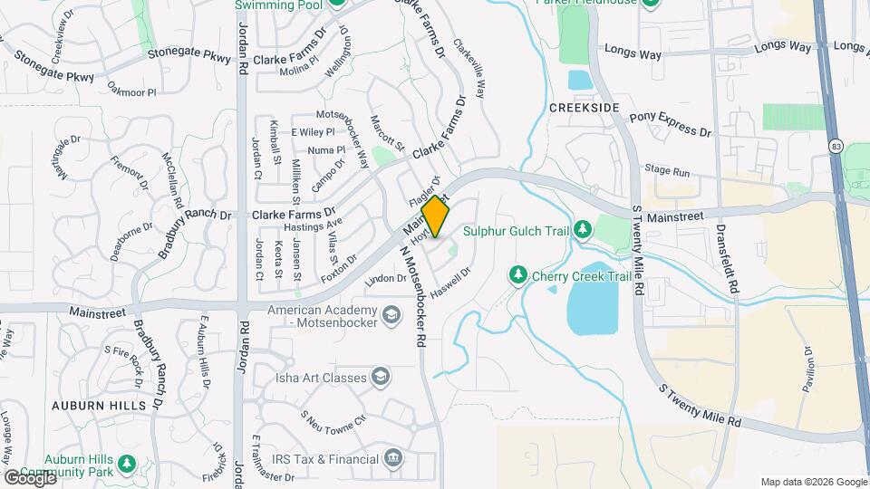 17609 Cornish Pl Map and Location Details