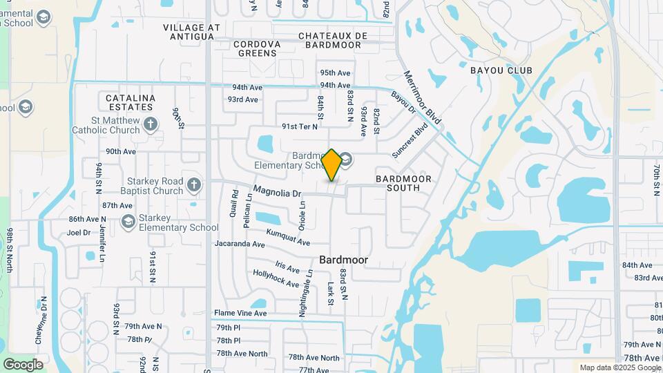 8813 Magnolia Ct Map and Location Details