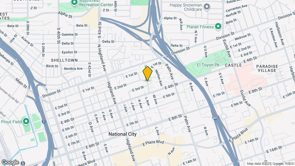 245 Laurel Ave Map and Location Details