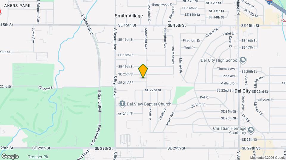 3119 SE 21st St Map and Location Details