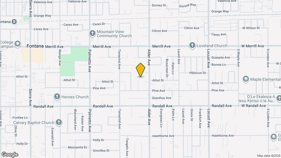 9135 Boxwood Ave Map and Location Details