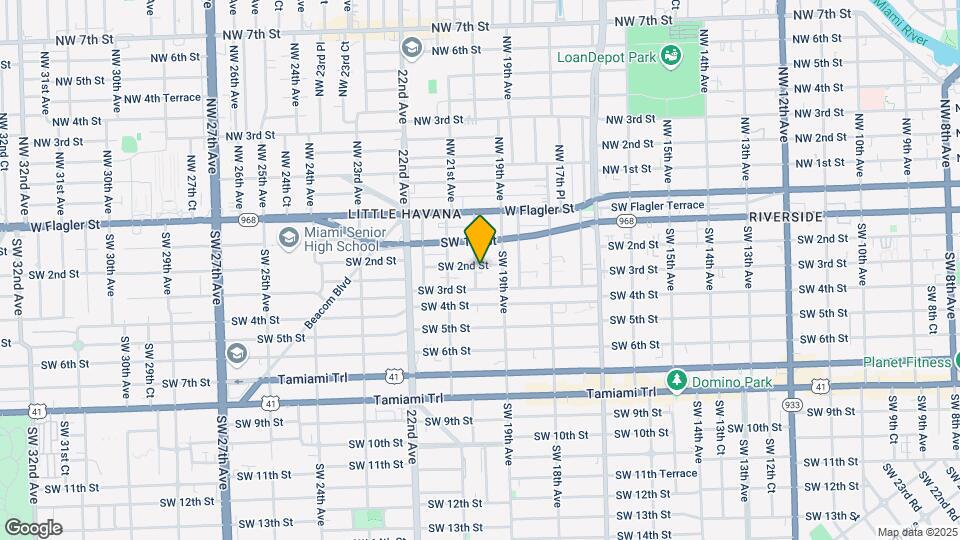 1950 SW 2nd St Map and Location Details