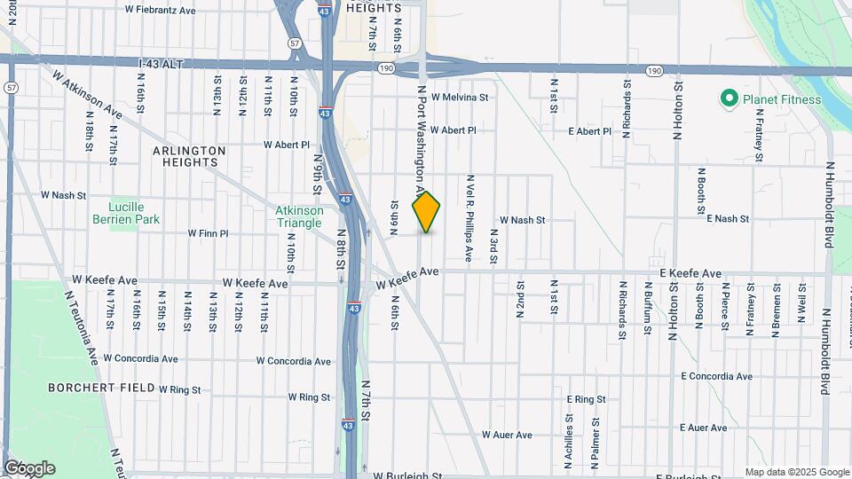3600 N Port Washington Ave Map and Location Details