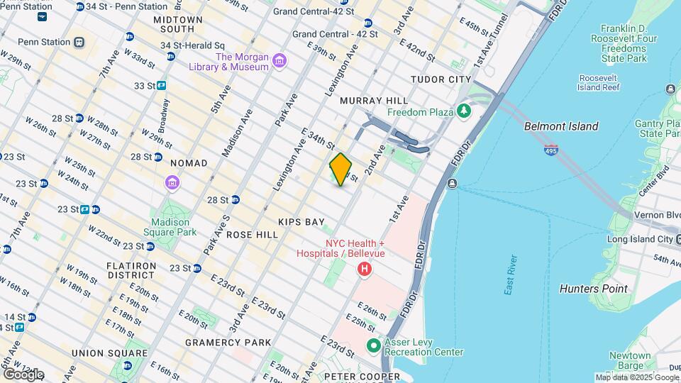 238 E 32nd St Mapa y Detalles de la Ubicación