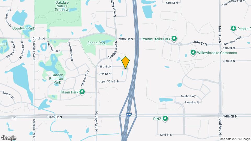 3746 Hamlet Ave N Map and Location Details