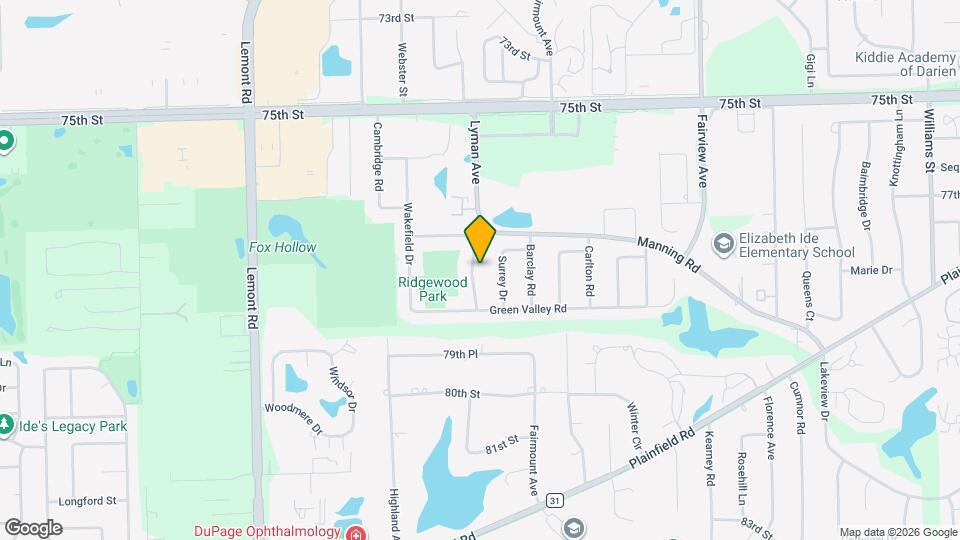 7749 Lyman Ave Map and Location Details