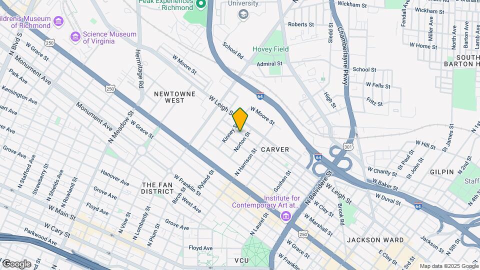 1305 Catherine St Map and Location Details