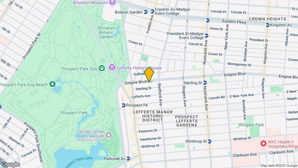 104 Empire Blvd Map and Location Details