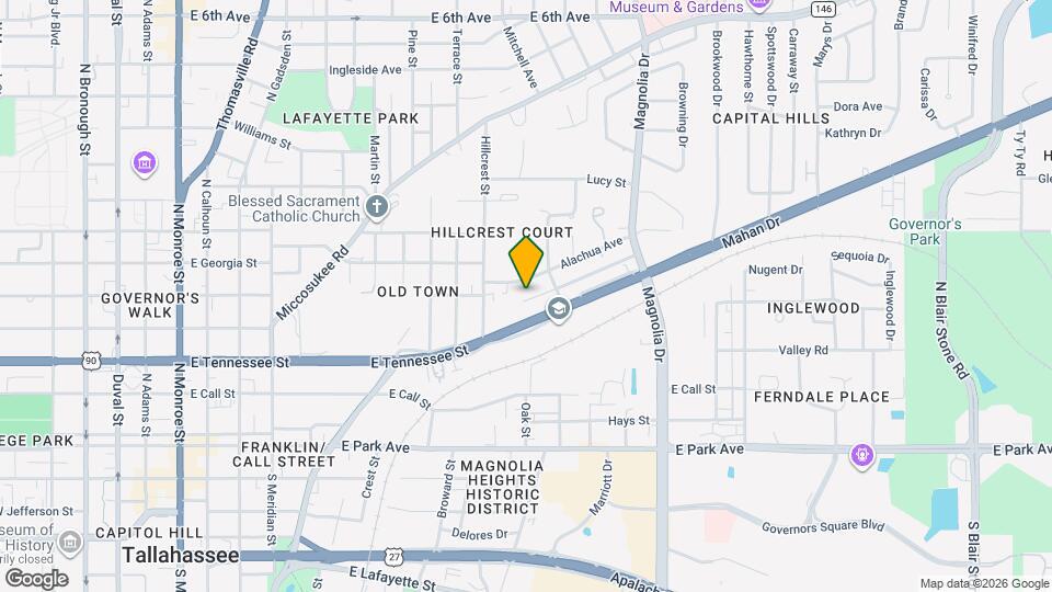 1000 Cherry Laurel St Map and Location Details