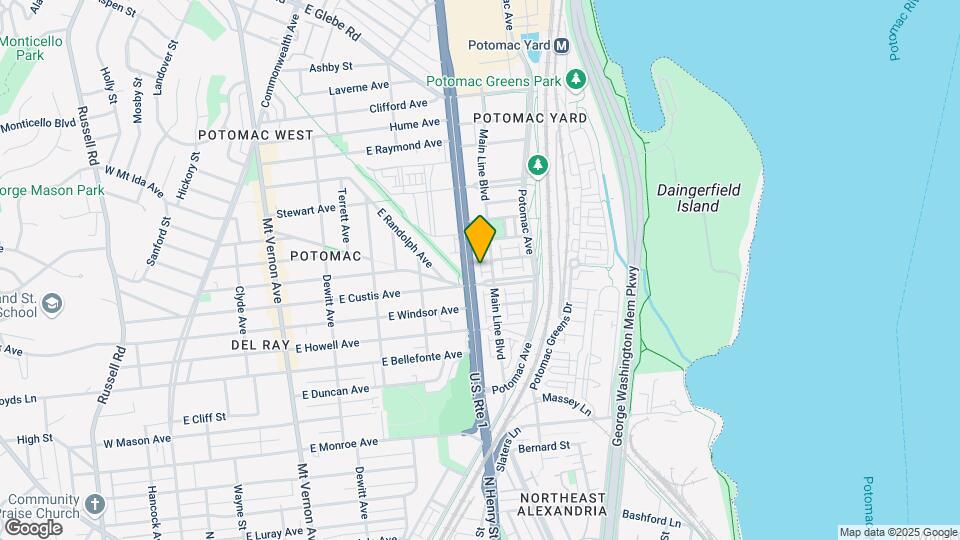 2203 Richmond Hwy Map and Location Details