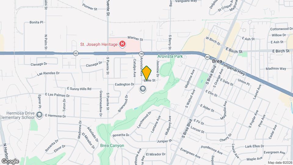 828 Lime St Mapa y Detalles de la Ubicación