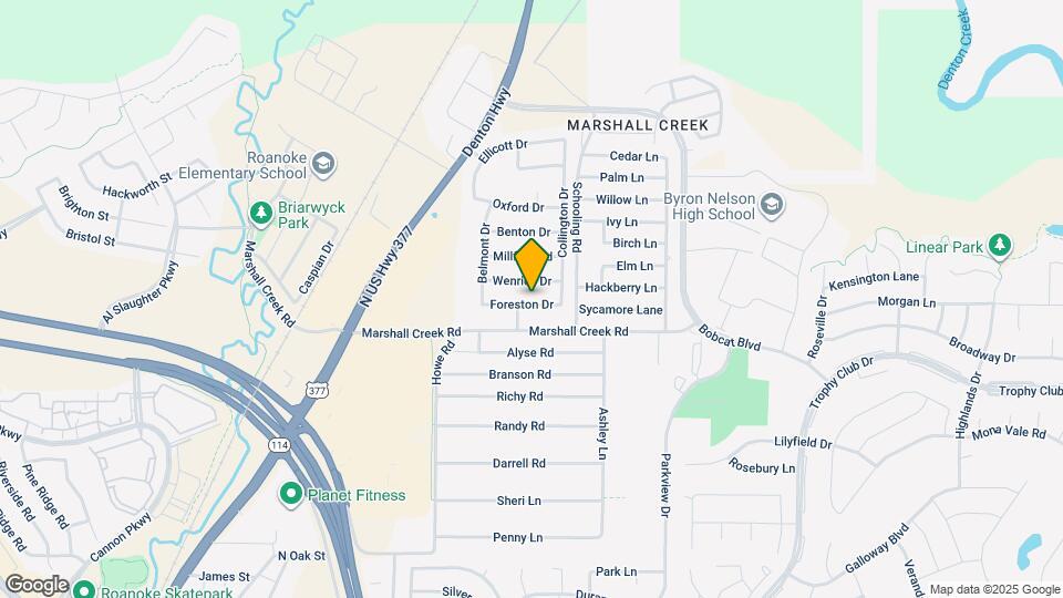 305 Foreston Dr Mapa y Detalles de la Ubicación