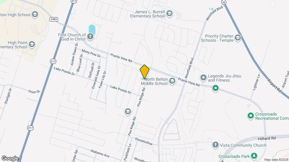 1311 Lilac Ledge Dr Mapa y Detalles de la Ubicación