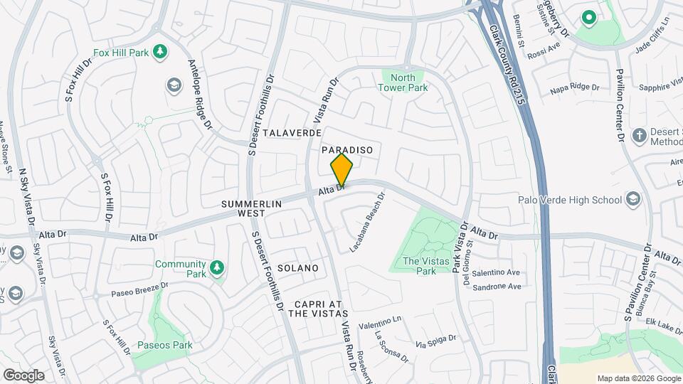 11612 W Aruba Beach Ave Map and Location Details