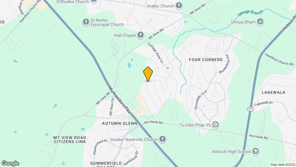 628 Bradburn Village Cir Map and Location Details