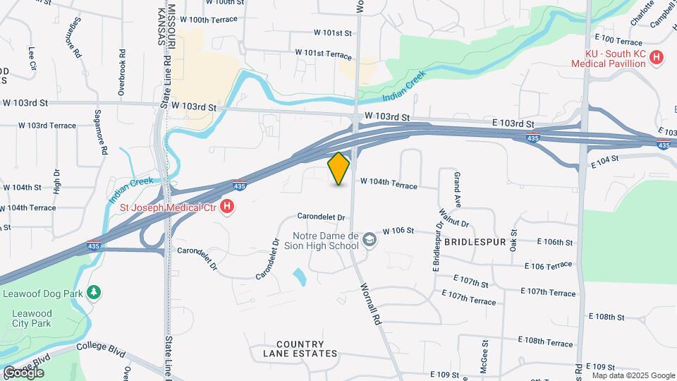 Chapel Hill KC Apartments LLC Map and Location Details