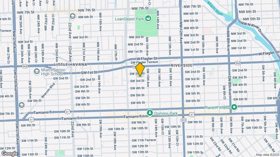 1561 SW 3rd St Map and Location Details