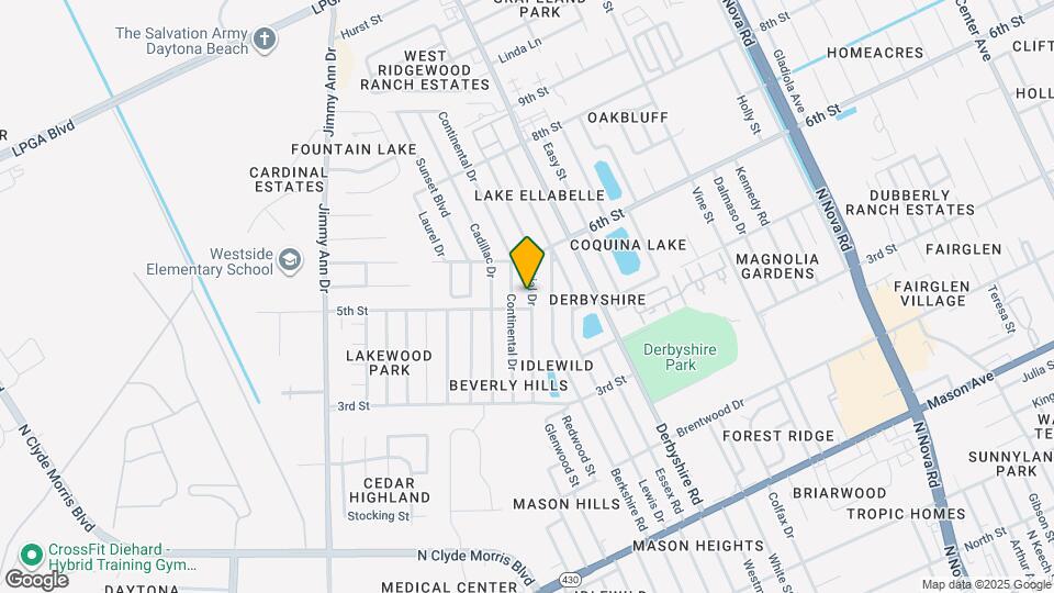 1204 Imperial Dr Map and Location Details