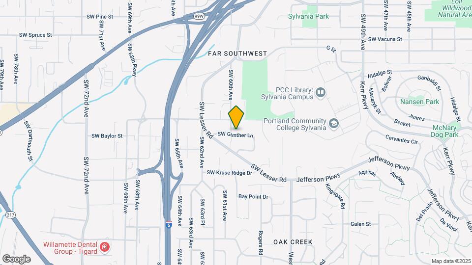 12330 SW 60th Ave Map and Location Details