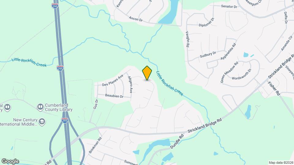 2402 Larwood Dr Map and Location Details