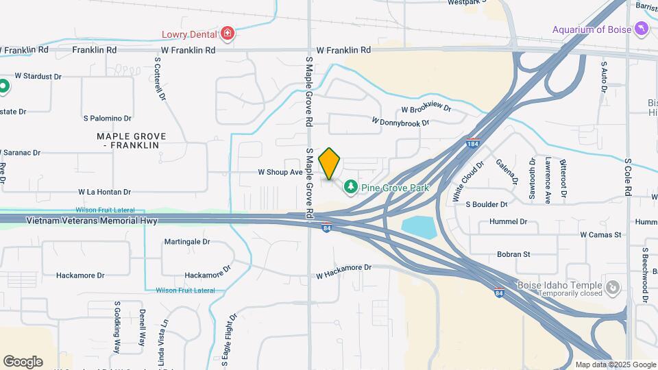 677 S Pine Tree Ln Map and Location Details