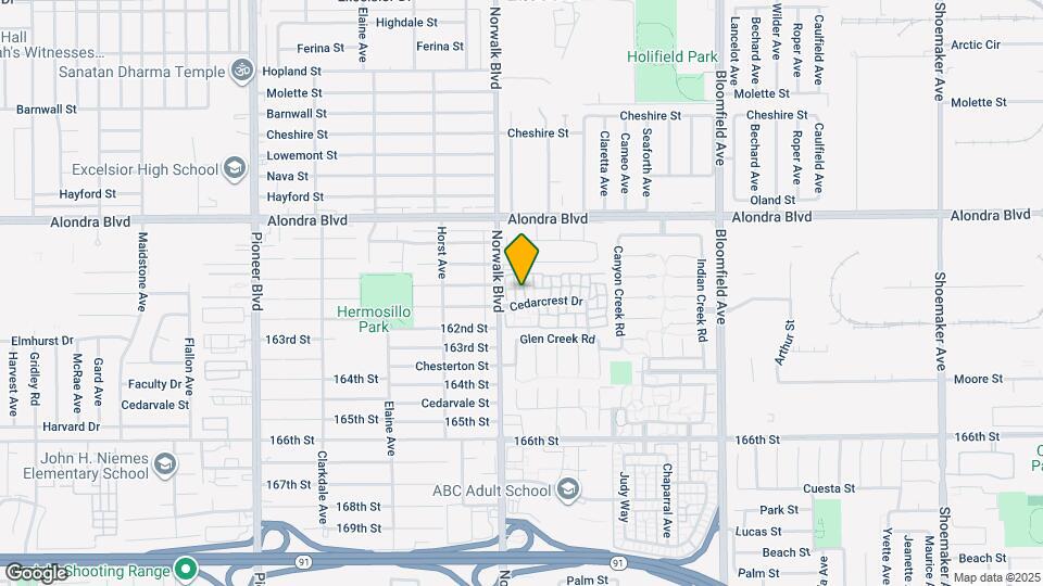16037 Sugarpine Ln Map and Location Details
