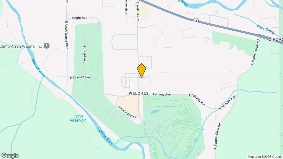 25408 E Welches Rd Map and Location Details