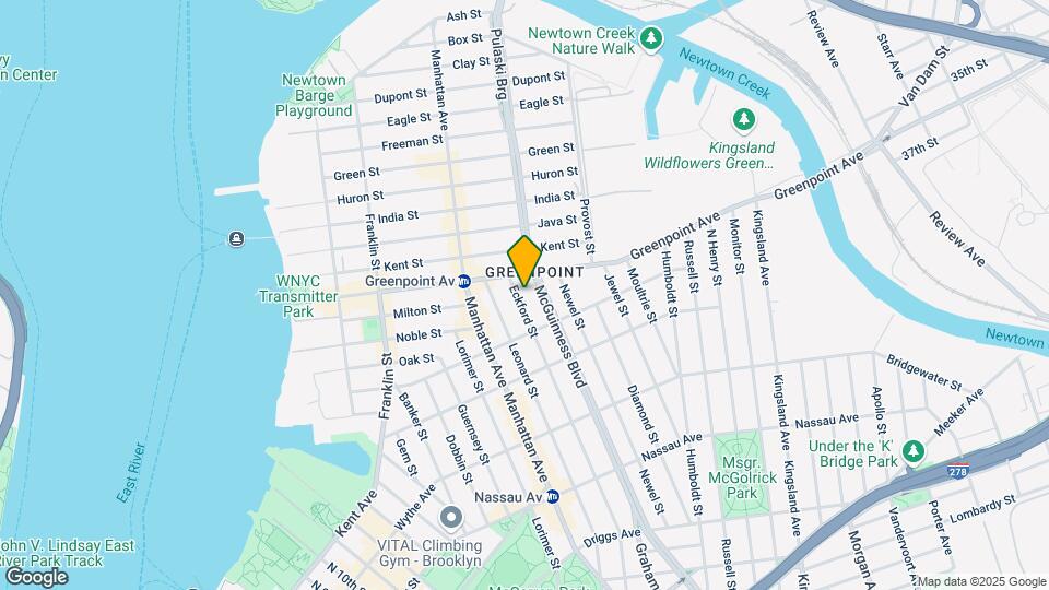 308 Eckford St-Unit -3S Map and Location Details