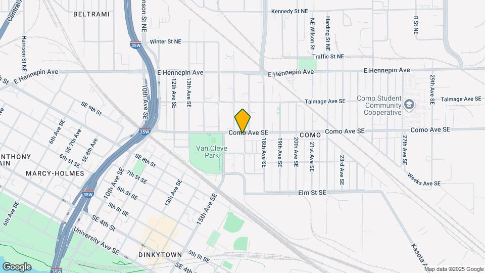 1530 Como Ave SE, Unit #2 Mapa y Detalles de la Ubicación