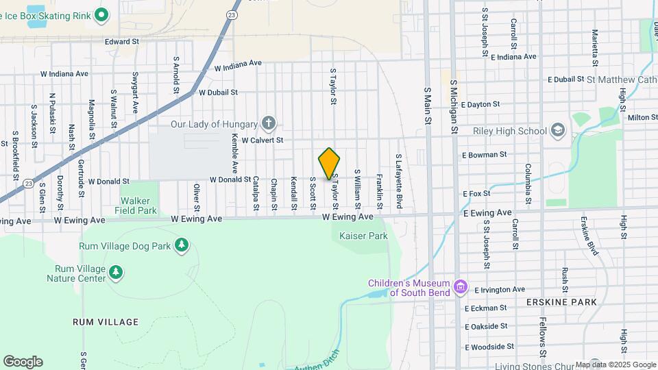 2109 S Taylor St Map and Location Details