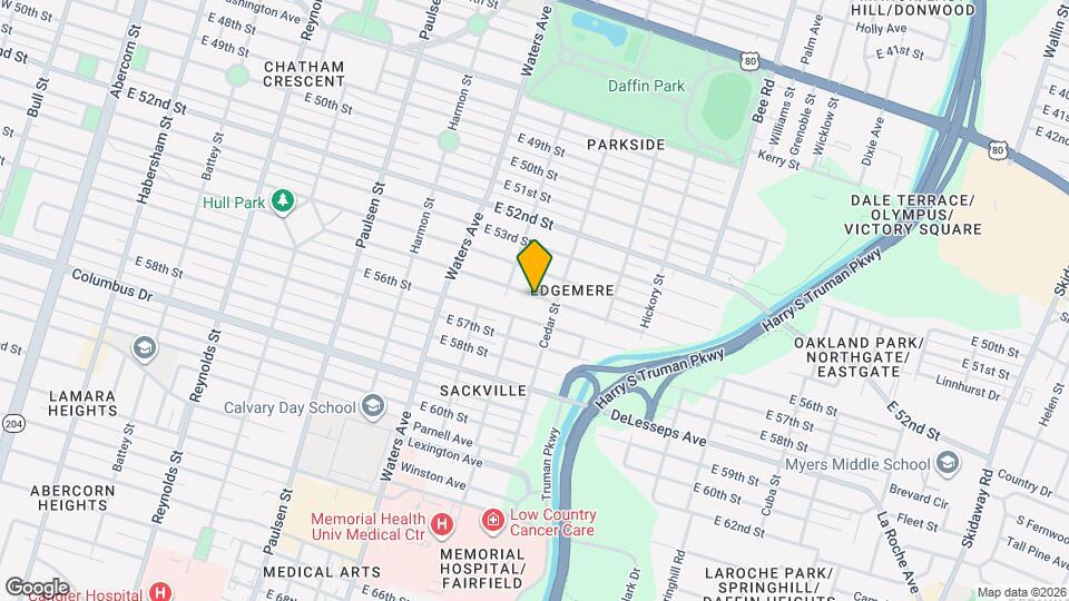 1223 E 55th St Mapa y Detalles de la Ubicación
