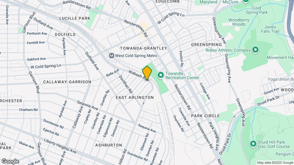 4058 Edgewood Rd Map and Location Details