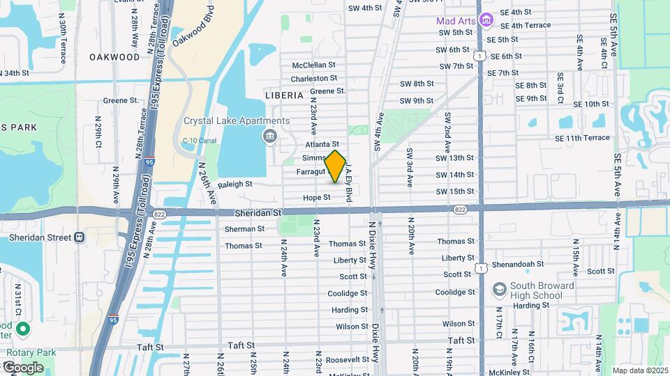 2224 Raleigh St Map and Location Details