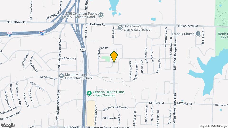 1605 NE Westwind Dr Mapa y Detalles de la Ubicación