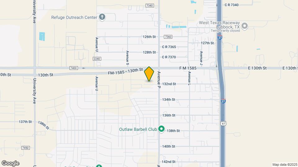 1626 132nd St Map and Location Details