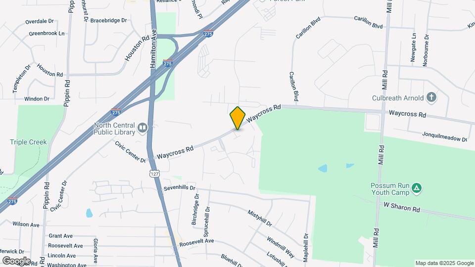 2061 Waycross Rd Map and Location Details