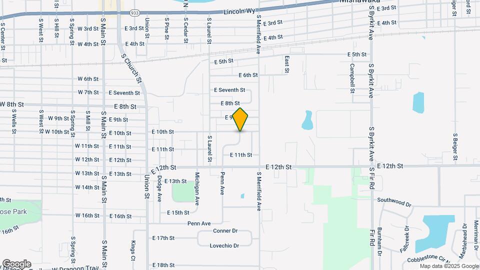 922 S Spring St Map and Location Details