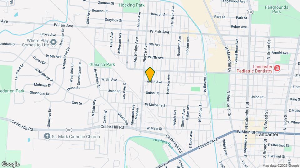 429 Garfield Ave Map and Location Details