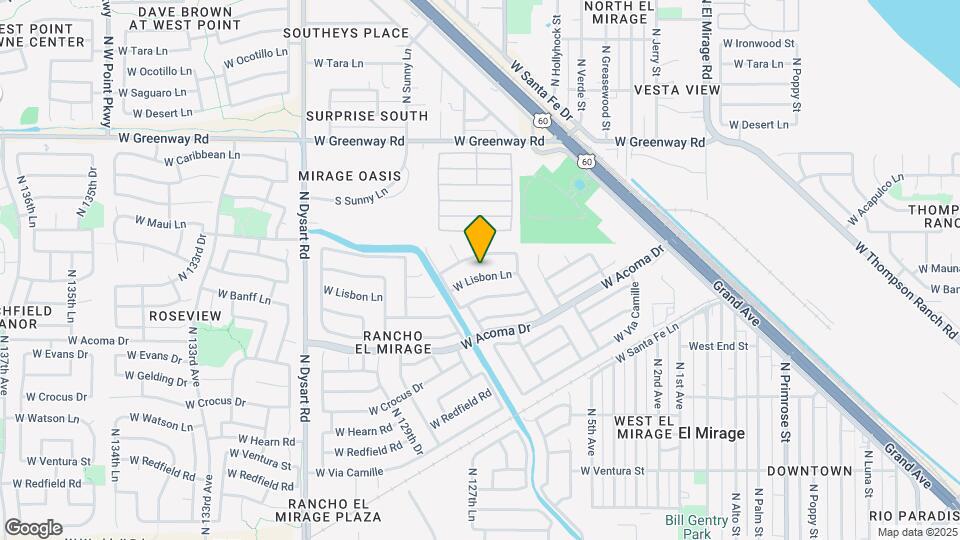 12542 W Lisbon Ln Map and Location Details