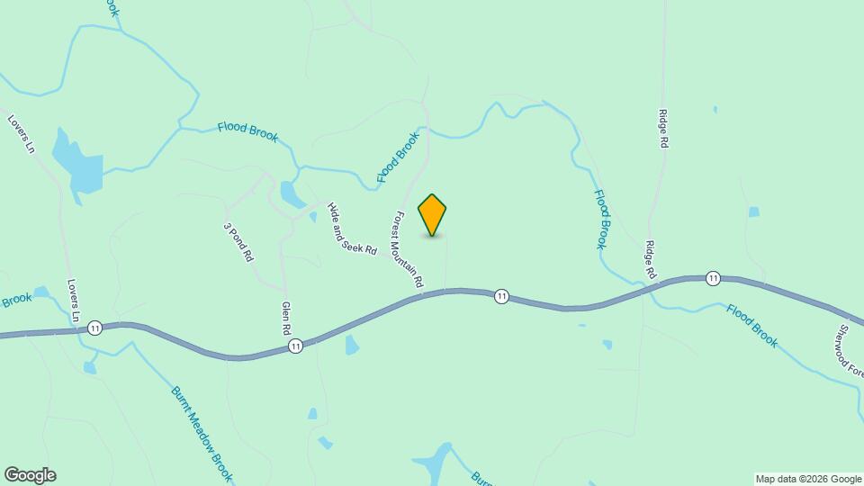 127 Mountain Ridge Rd Map and Location Details