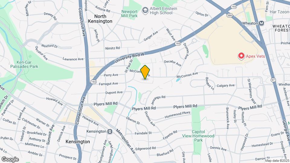 3311 Glenway Dr Map and Location Details