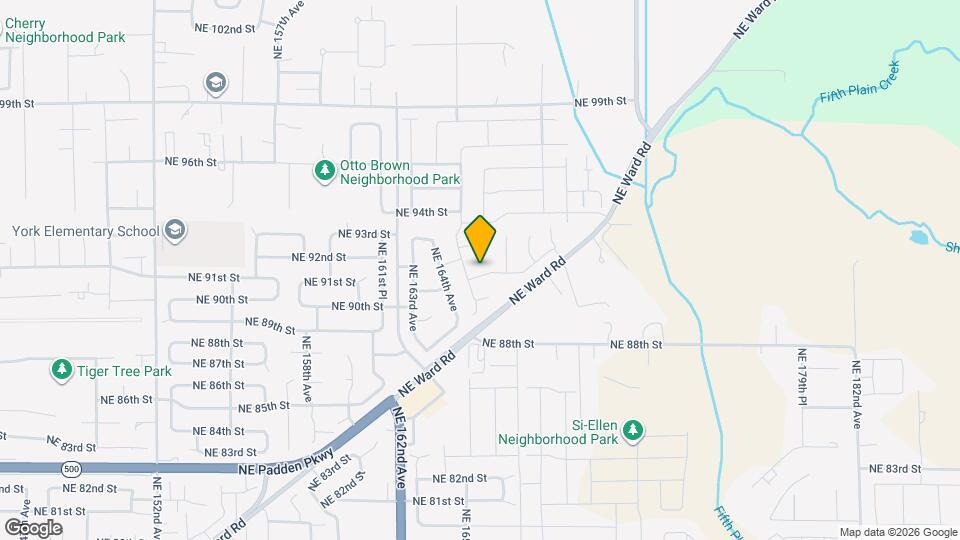 16508 NE 91st St Map and Location Details