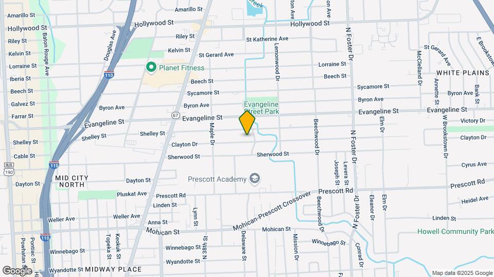 4035 Clayton Dr Map and Location Details