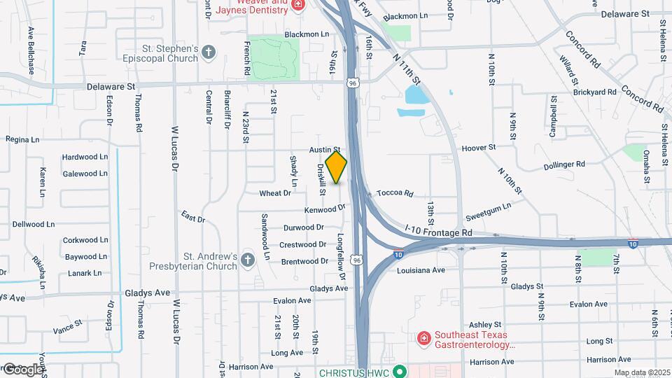 1575 Longfellow Dr Map and Location Details