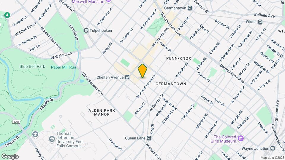 5527 Pulaski Ave Map and Location Details