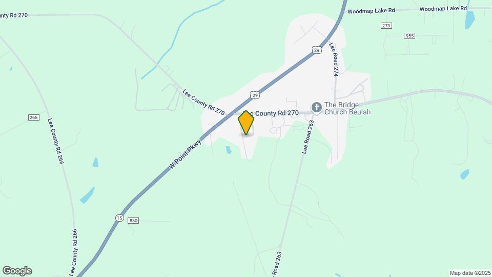 1518 Lee County Rd 270 Map and Location Details