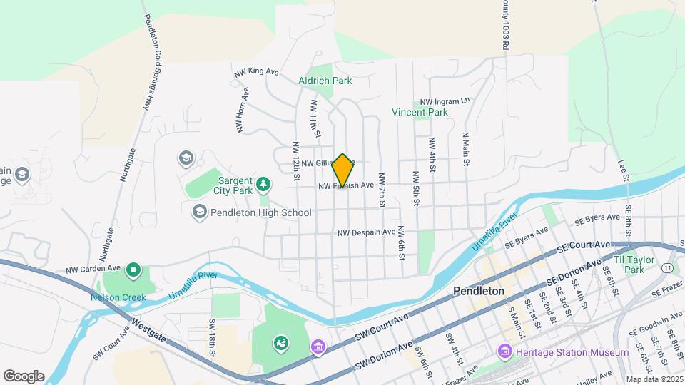 417 NW 9th St Map and Location Details