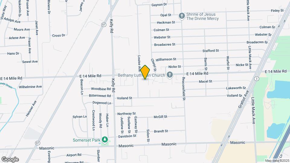 19102 E 14 Mile Rd, Unit 19102 14 mile rd Mapa y Detalles de la Ubicación