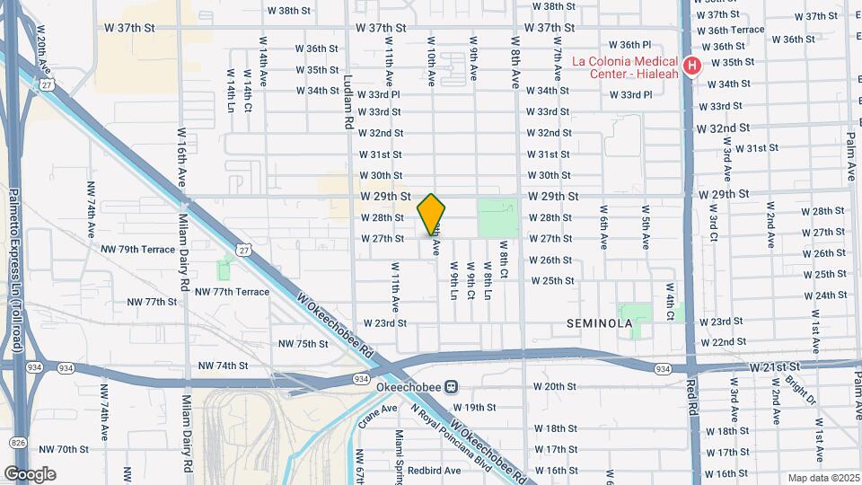 2690 W 10th Ave Mapa y Detalles de la Ubicación